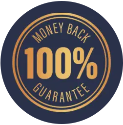 100% Money Back Guarantee